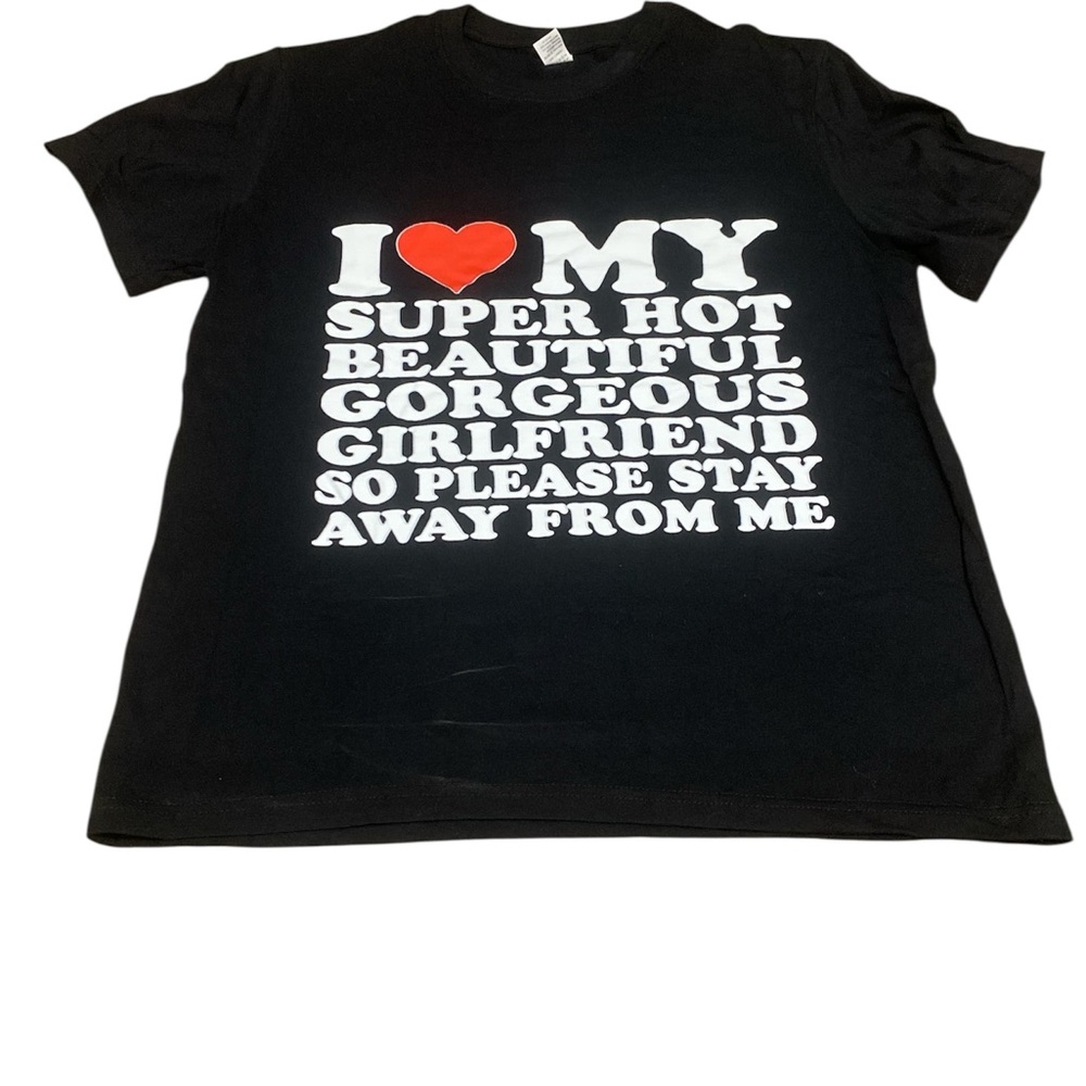 NWOT Funny Couples T Shirt M K68